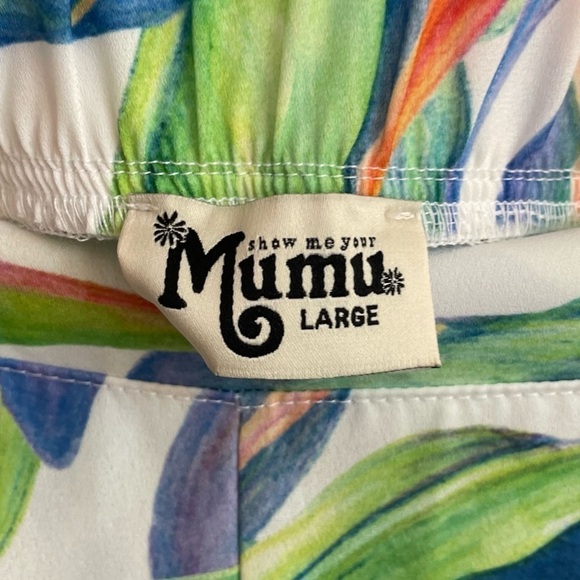Show Me Your Mumu Skippy Shorts in Palm Flings, Size L - Picture 8 of 9